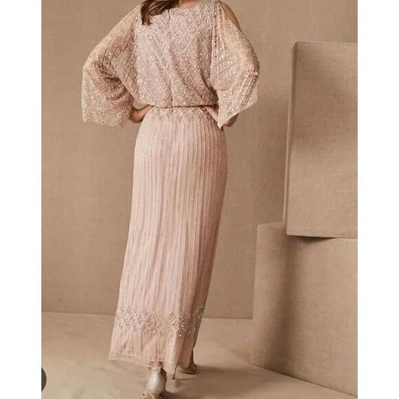 New 
BHLDN Bathilda Dress Beaded Gown
NWT 
Formal Gown size 0,2,4,6 - Picture 4 of 13